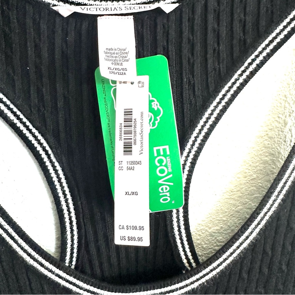 Victoria Secret Ribbed Racer Back Tank Maxi Dress - Picture 4 of 5